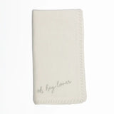 LOVE NOTES EMBROIDERED NAPKINS SET