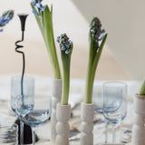 STONE TAPER CANDLE HOLDERS SET