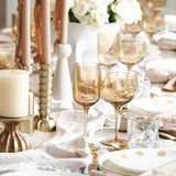 BLEACHED TAPER CANDLE HOLDER