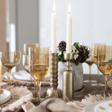 WHITE WINE GLASS - SMOKY AMBER SET
