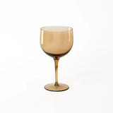RED WINE GLASS - SMOKY AMBER SET