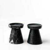 SHORT MONOLITH BLACK MARBLE